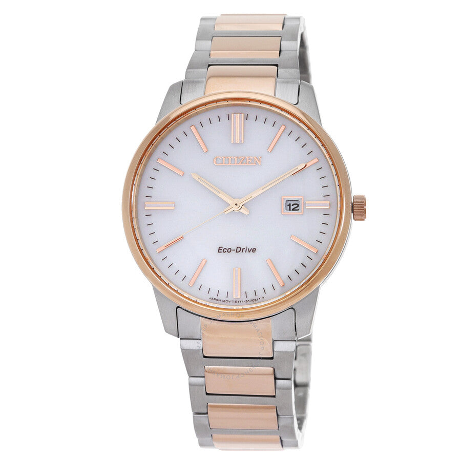 Citizen Eco-Drive Silver Dial Watch BM7526-81A - The Watches Men & Co