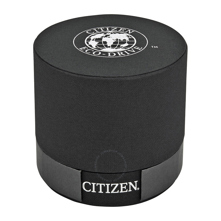 Citizen Eco Drive STX43 Black Dial Titanium Men's Watch BJ8070-51E