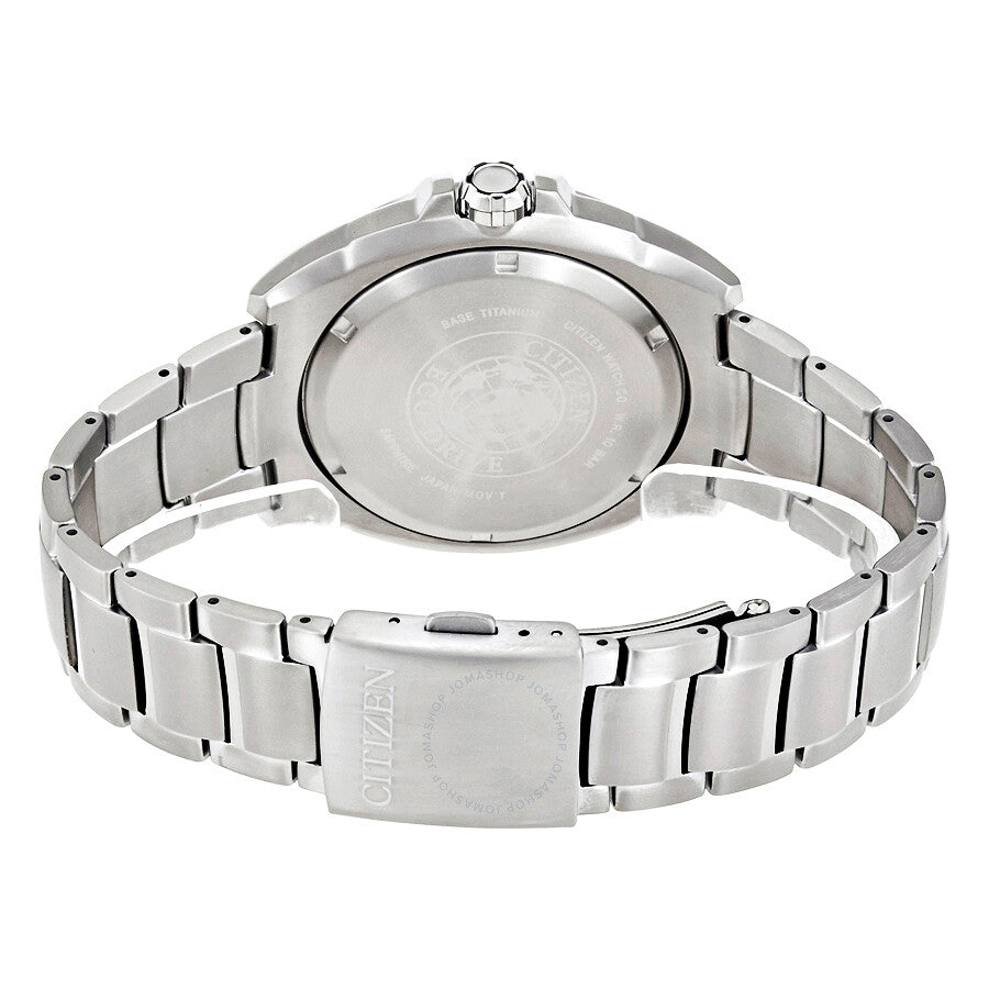 Citizen Eco-Drive Titanium Sapphire Crystal Black Dial Men's Watch AW1400-52E