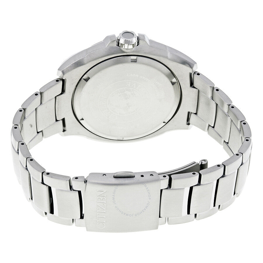 Citizen Eco-Drive Titanium Sapphire Crystal Silver Dial Men's Watch AW1400-52A