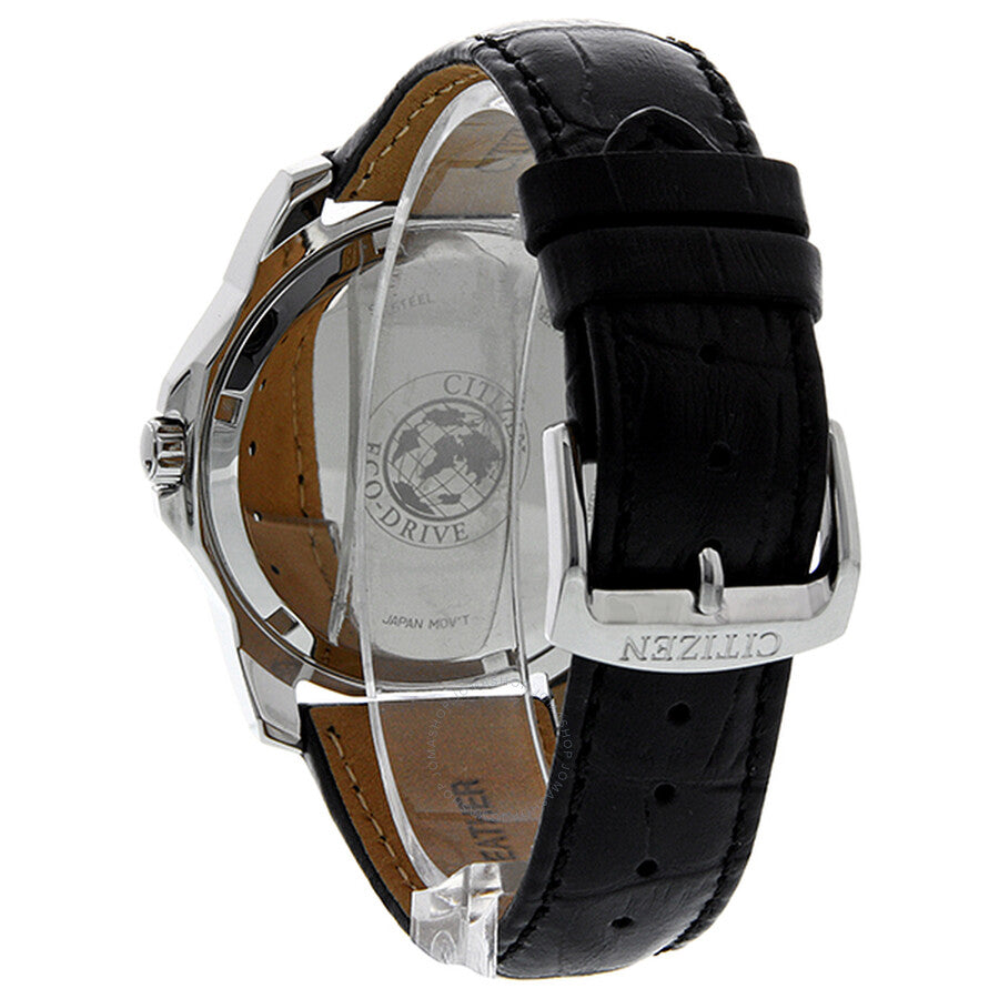 Citizen Eco-Drive Reloj de hombre de acero inoxidable con esfera blanca y gris BV1090-06A
