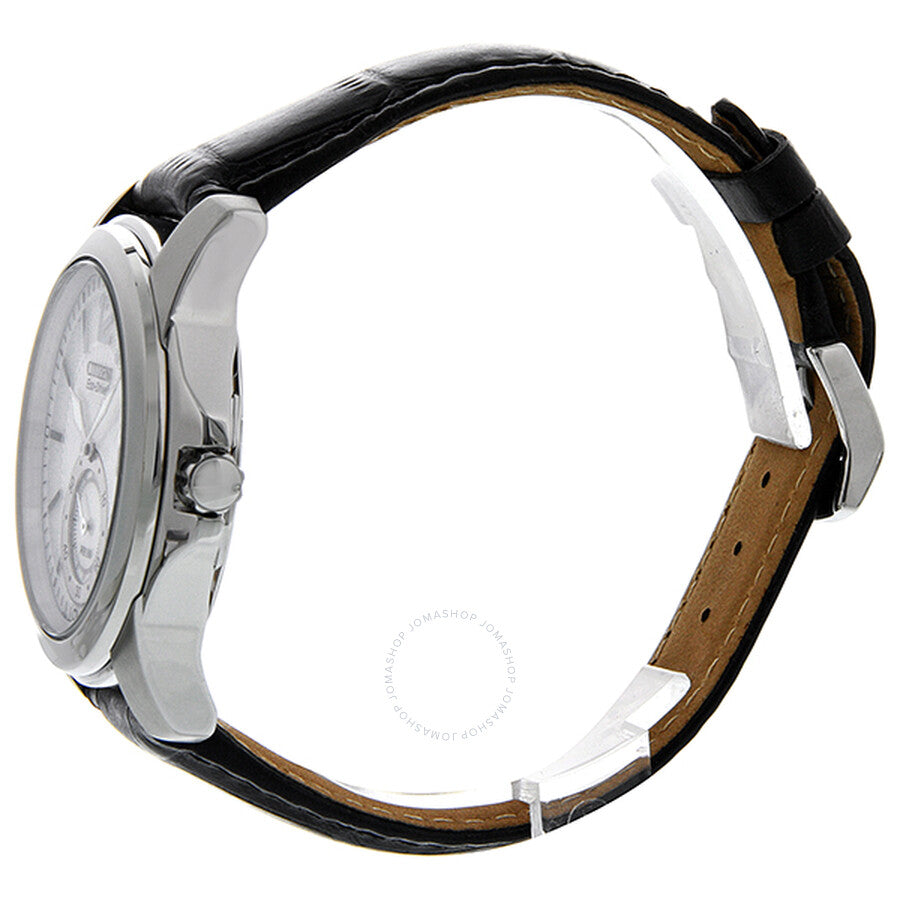 Citizen Eco-Drive Reloj de hombre de acero inoxidable con esfera blanca y gris BV1090-06A