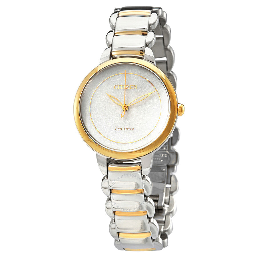 Citizen Eco-Drive White Dial Ladies Watch EM0674-81A - The Watches Men & Co
