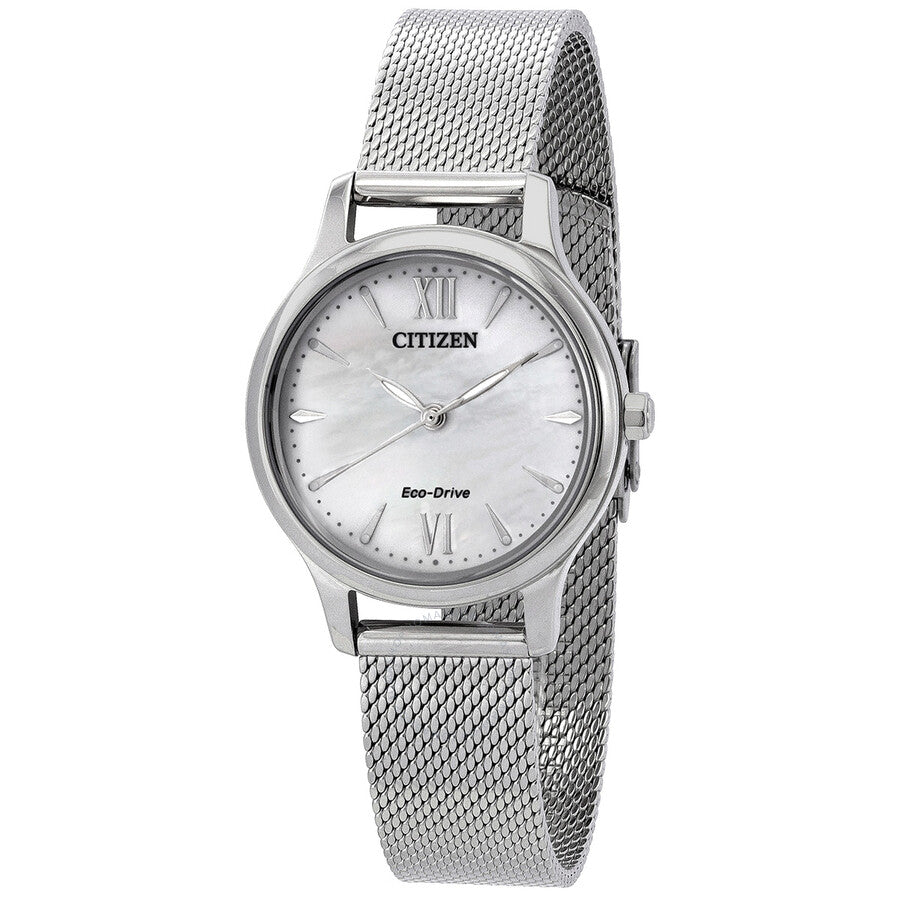 Citizen Eco-Drive White Dial Ladies Watch EM0899-81A - The Watches Men & Co