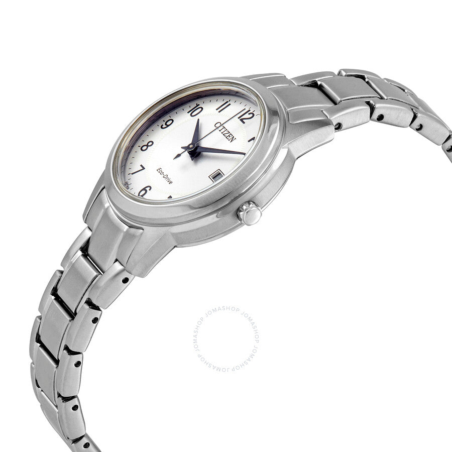 Citizen Eco-Drive White Dial Ladies Watch FE1081-59B