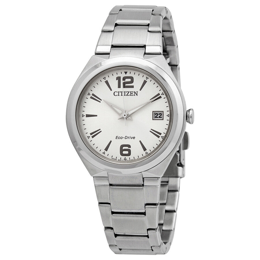 Citizen Eco-Drive White Dial Ladies Watch FE6020-56B - The Watches Men & Co