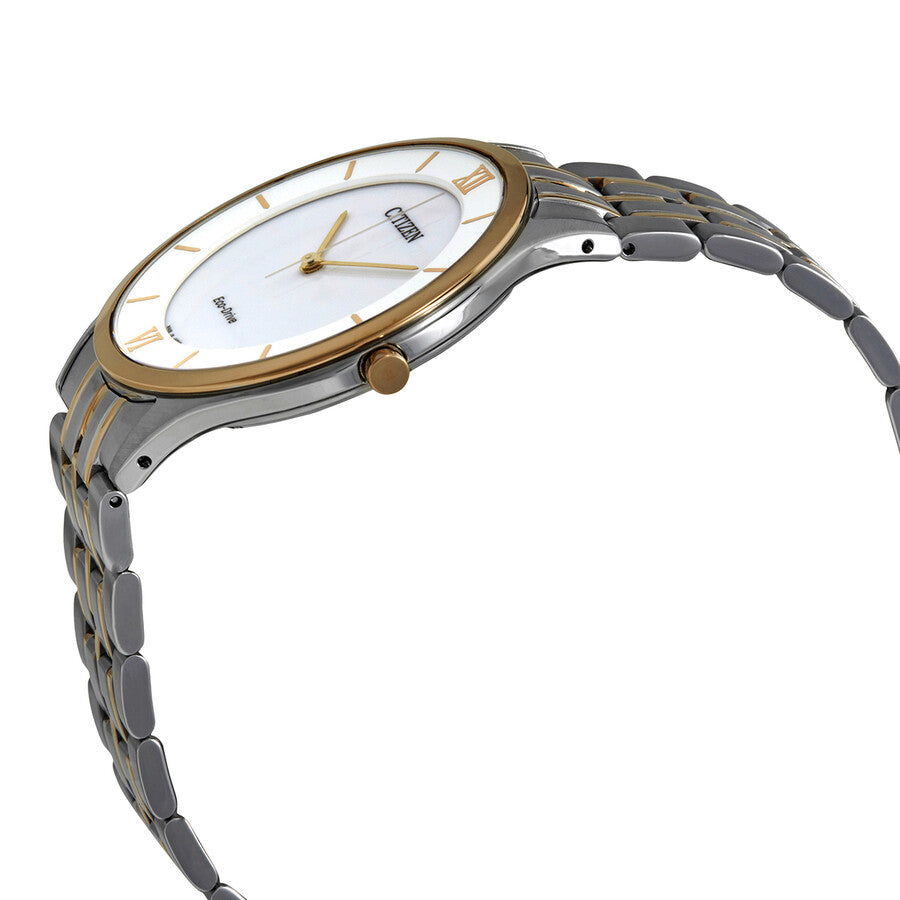 Reloj Citizen Eco-Drive para hombre con esfera blanca AR0074-51A