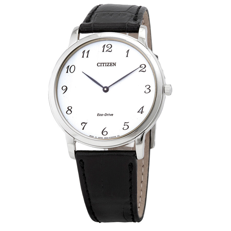 Reloj Citizen Eco-Drive para hombre con esfera blanca AR1110-11B