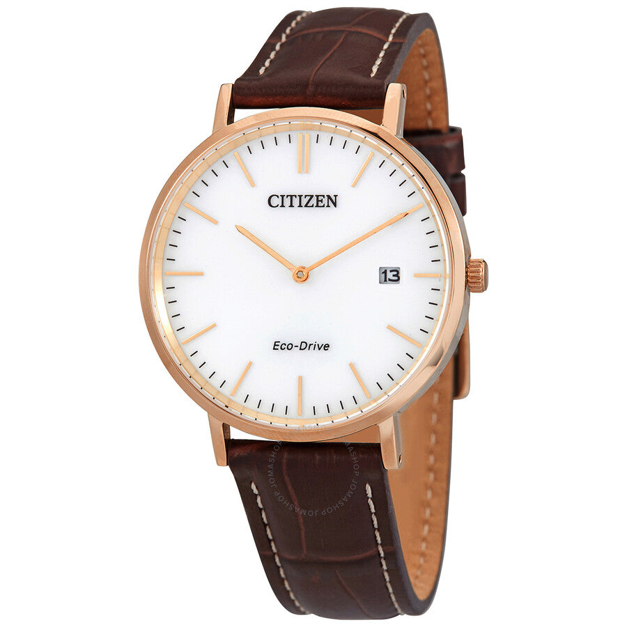 Citizen Eco-Drive White Dial Men's Watch AU1083-13A - The Watches Men & Co