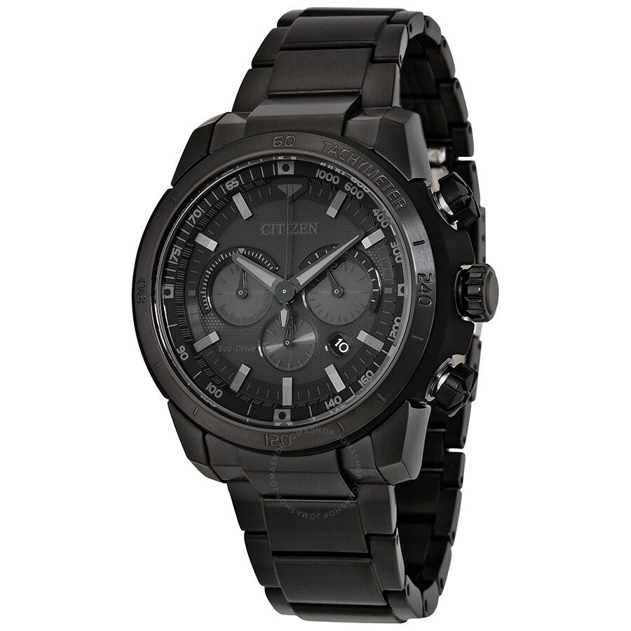 Citizen Ecosphere Eco-Drive Reloj para hombre con esfera negra CA4184-81E
