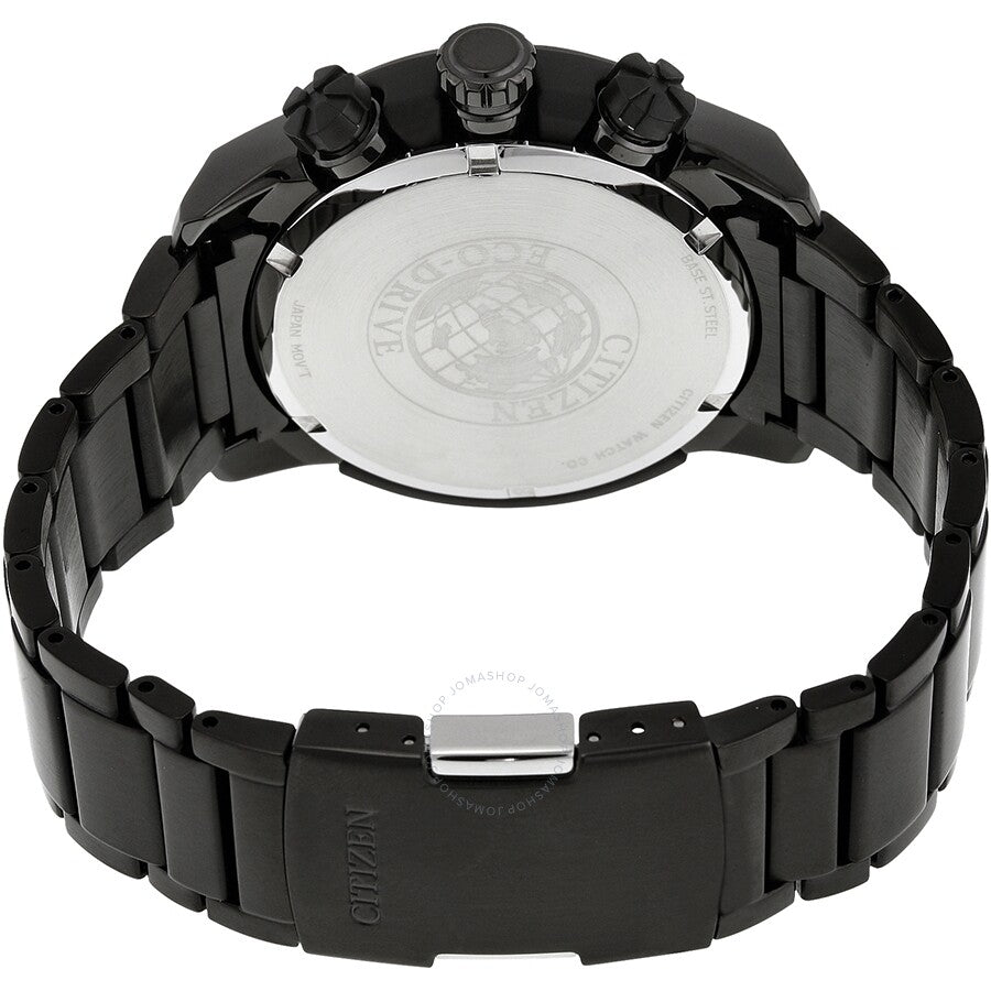 Citizen Ecosphere Eco-Drive Reloj para hombre con esfera negra CA4184-81E