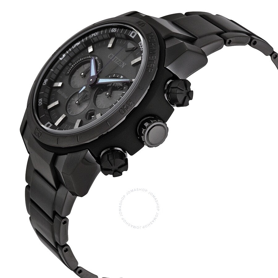 Citizen Ecosphere Eco-Drive Reloj para hombre con esfera negra CA4184-81E