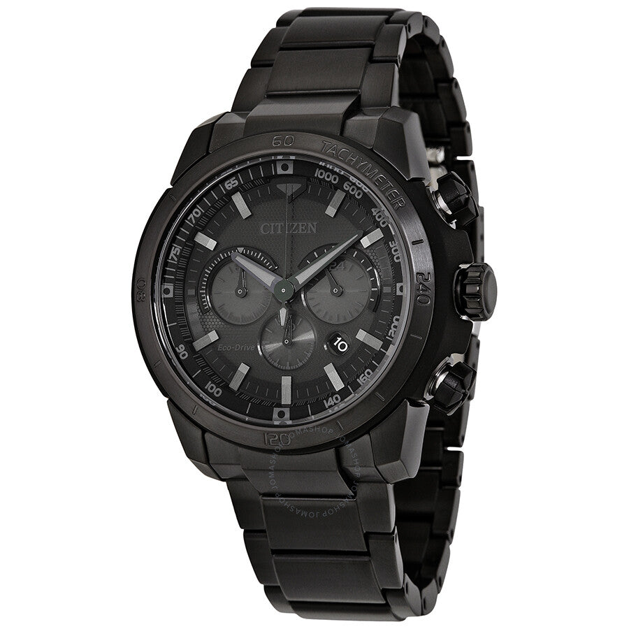 Citizen Ecosphere Eco-Drive Reloj para hombre con esfera negra CA4184-81E