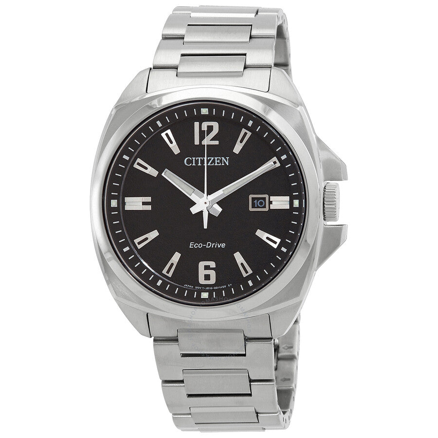 Citizen Endicott Eco-Drive Black Dial Men's Watch AW1720-51E - The Watches Men & Co