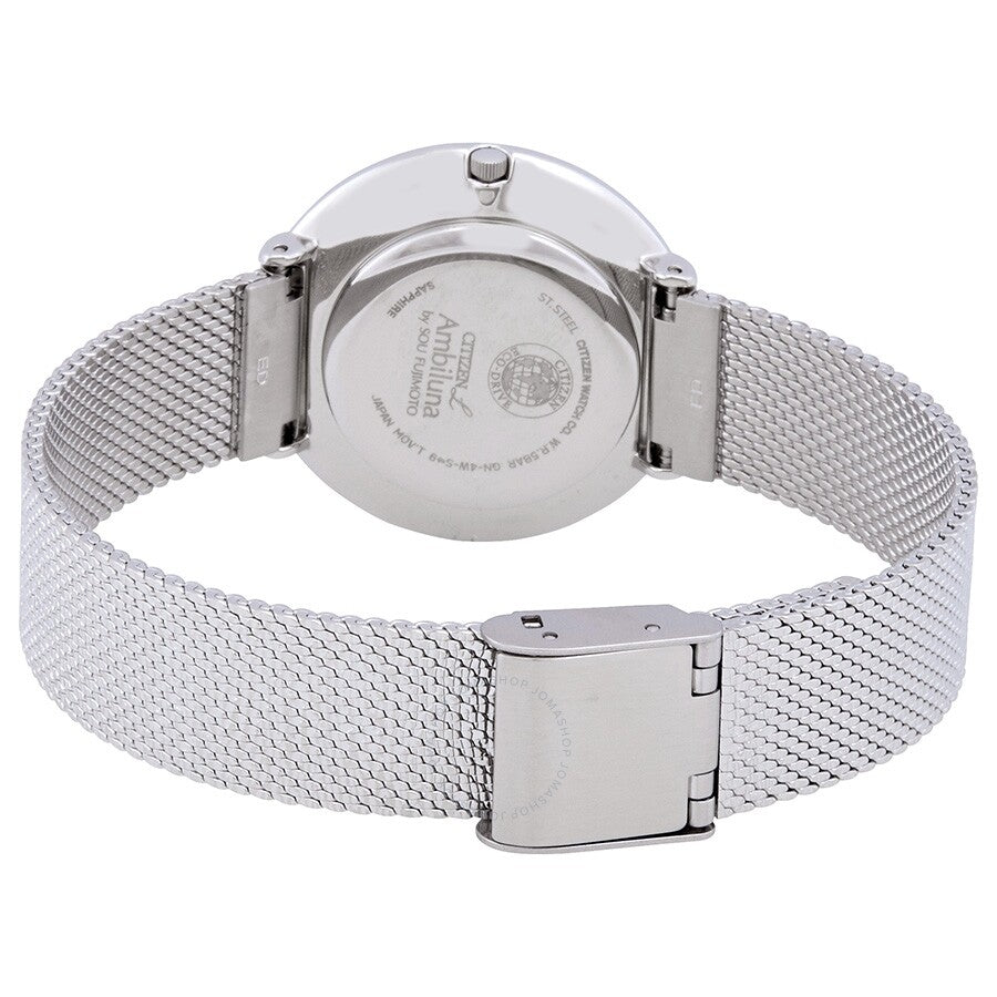 Citizen L Ambiluna White Mother of Pearl Dial Ladies Watch EM0640-58D