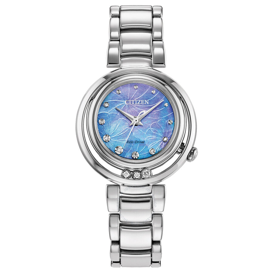 Citizen L Arcly Diamond Ladies Watch EM1110-56N - The Watches Men & Co