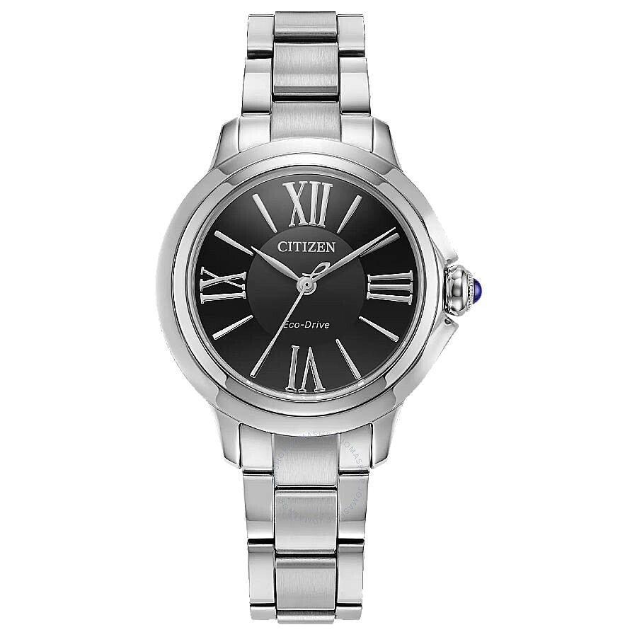 Citizen L Ceci Eco-Drive Black Dial Ladies Watch EM1160-58E - The Watches Men & Co