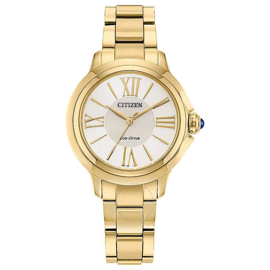 Citizen L Ceci Eco-Drive White Dial Ladies Watch EM1162-52A - The Watches Men & Co