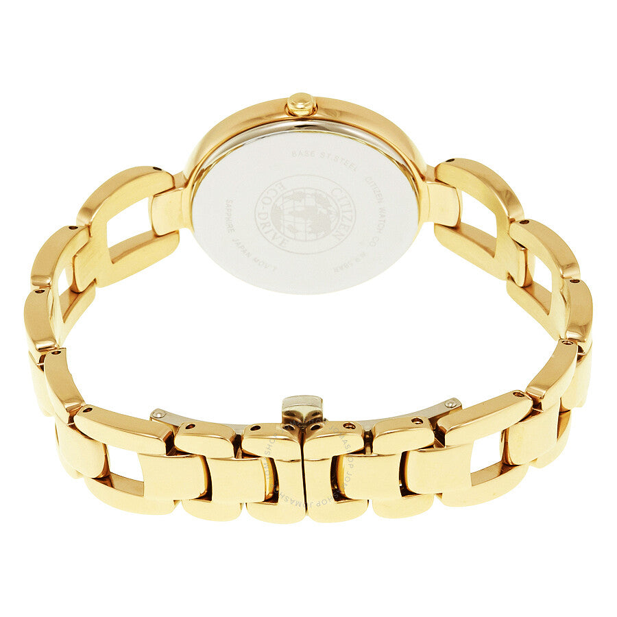 Citizen L White Dial Ladies Watch EM0423-56A
