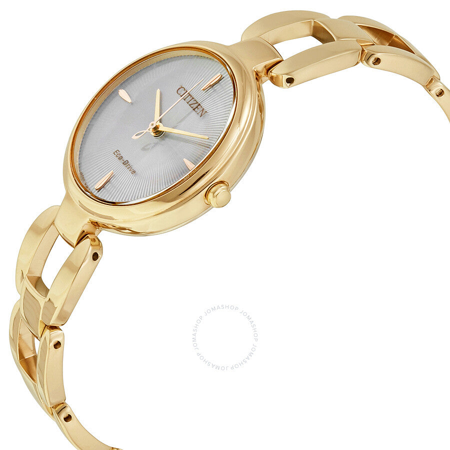 Citizen L White Dial Ladies Watch EM0423-56A