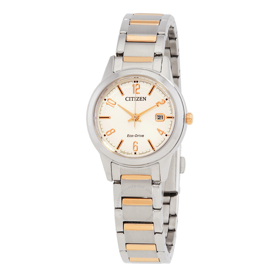Citizen Lady Copper Dial Two-Tone Watch FE1244-72A - The Watches Men & Co