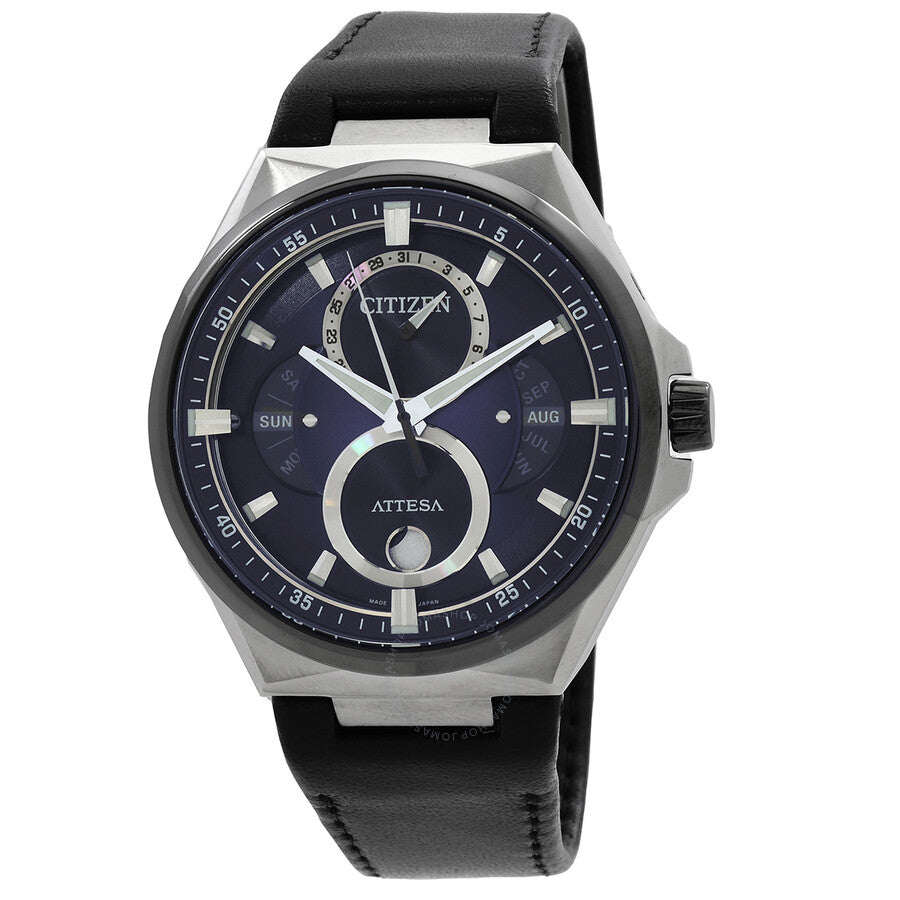 Citizen Limited Edition Attesa Act Moon Phase Men's Watch BU0066-11W - The Watches Men & Co