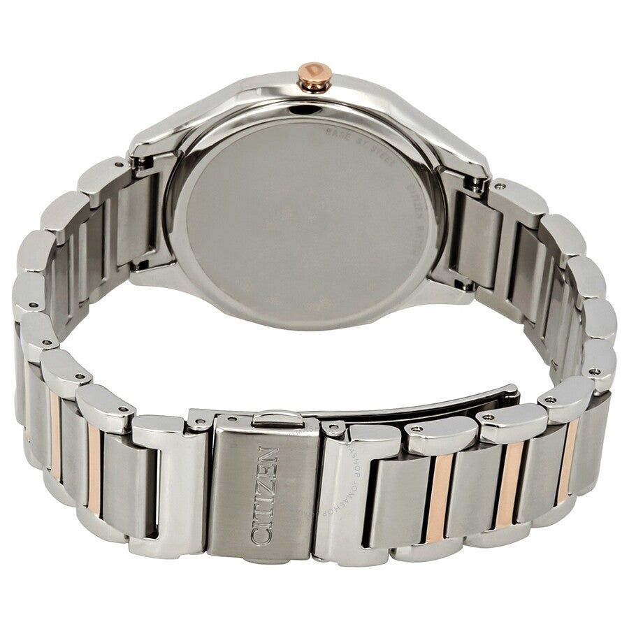 Citizen LTR Eco-Drive Silver Dial Ladies Watch EM0756-53A