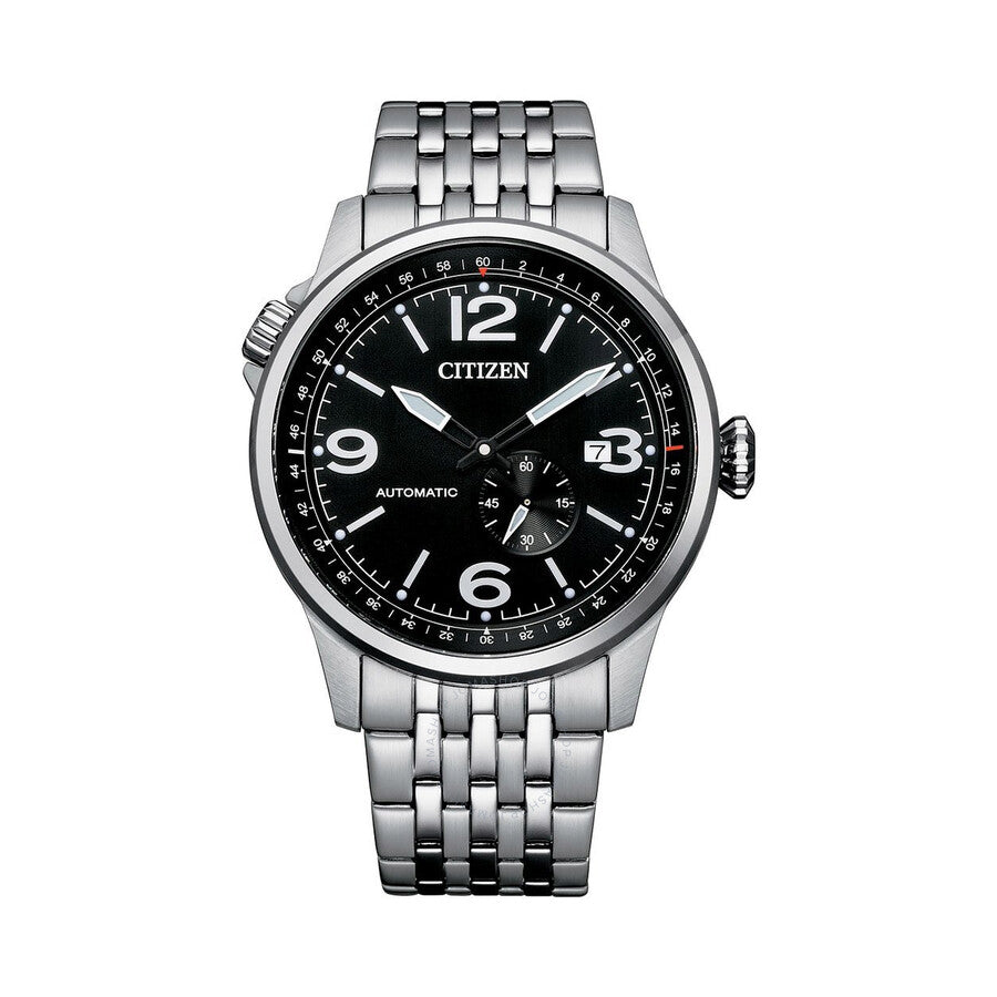 Citizen Mechanical Black Dial Men's Watch NJ0140-84E - The Watches Men & Co