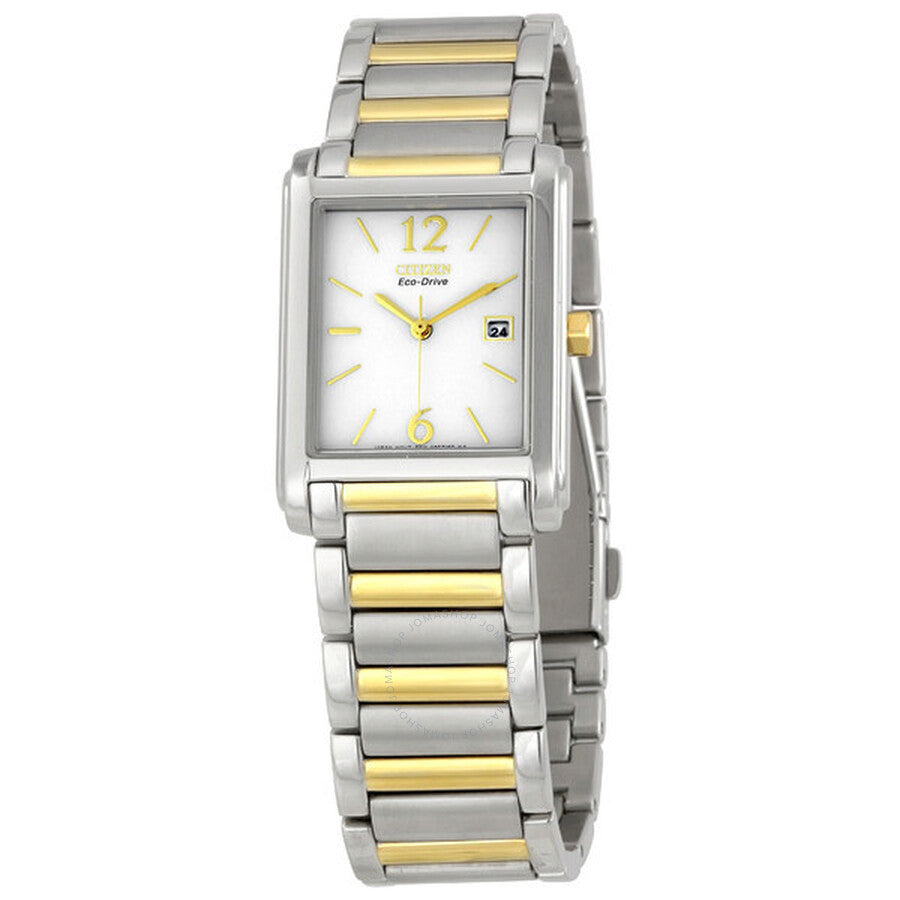 Citizen Men's Eco-Drive Dress 180 Two-Tone Watch BW0174-58A - The Watches Men & Co