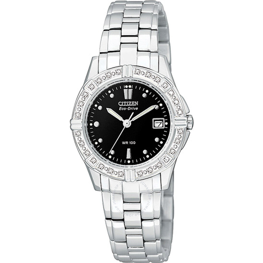 Citizen Miramar Diamond Ladies Watch EW1390-55E - The Watches Men & Co
