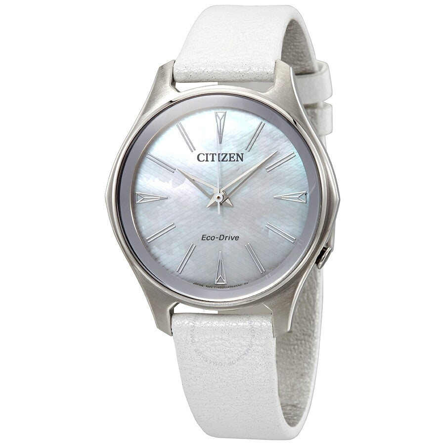 Reloj Citizen Modena para mujer con esfera de nácar EM0590-03D