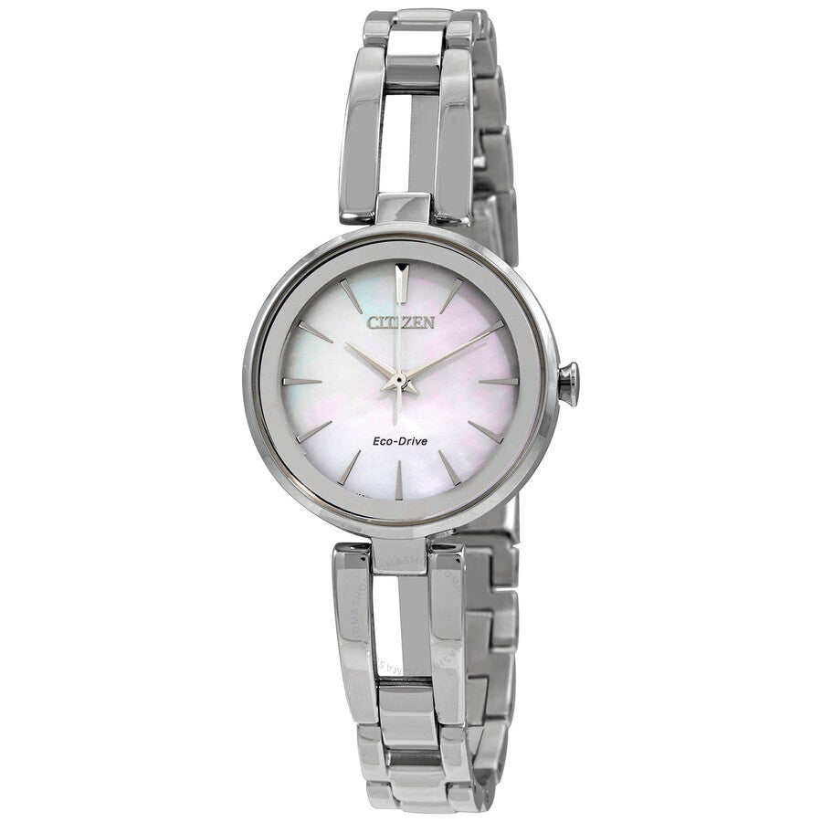 Citizen Mother of Pearl Dial Ladies Watch EM0631-83D - The Watches Men & Co