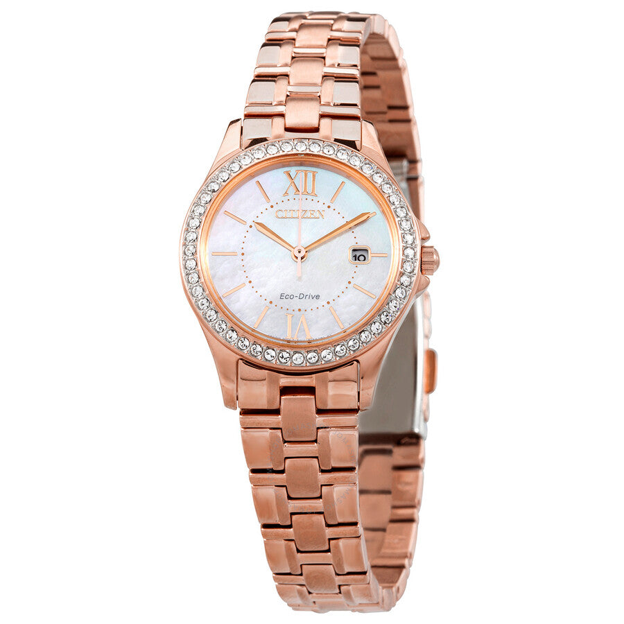 Citizen Mother of Pearl Dial Ladies Watch EW1843-52D - The Watches Men & Co