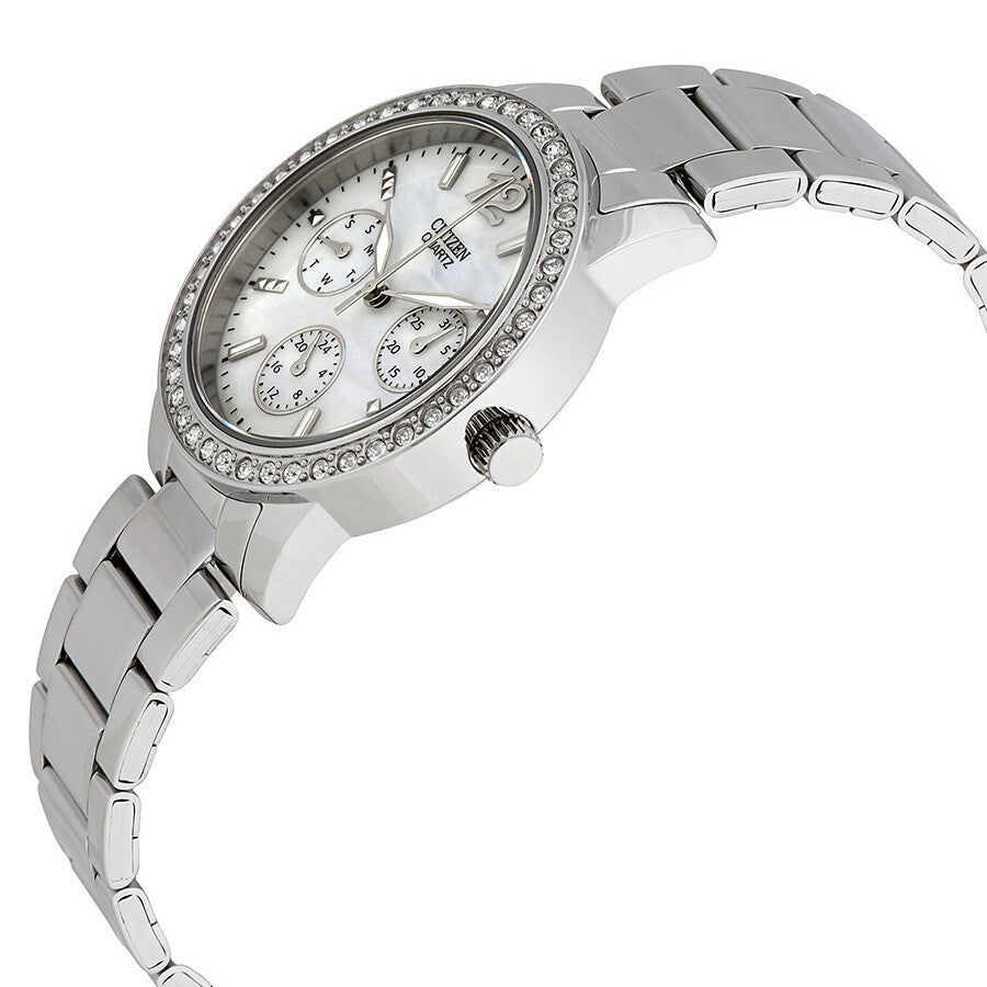 Citizen Madre de Pearl Dial Cristales Swarovski Ladies Watch ED8090-53D