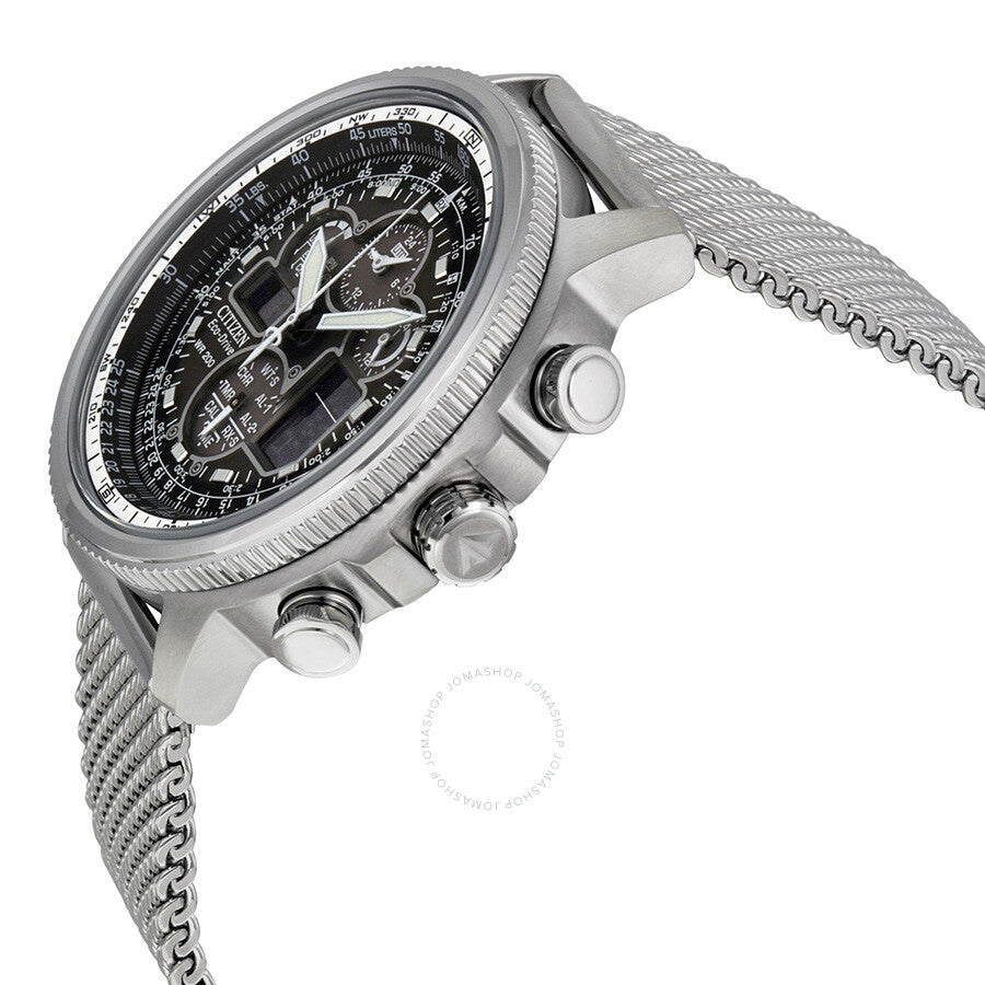 Citizen Navihawk UTC Eco-Drive Chronograph Men's Watch JY8030-83E
