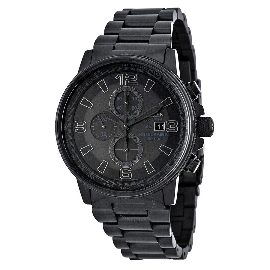 Citizen NightHawk EcoDrive Chronograph Men's Watch CA0295-58E