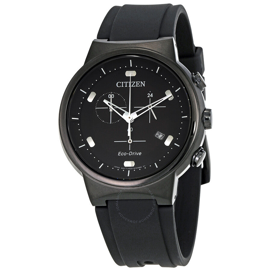 Citizen Paradex Chronograph Black Dial Men's Watch AT2405-01E