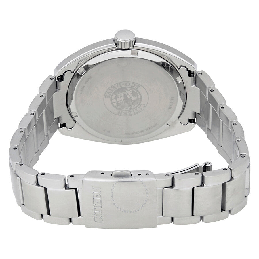 Citizen Paradex Eco-Drive Reloj para hombre de acero inoxidable con esfera negra BU4010-56E