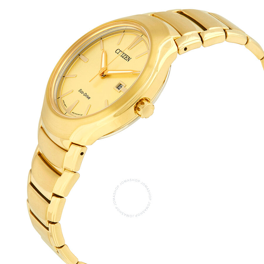 Citizen Paradigm Gold Dial Yellow Gold-tone Men's Watch AW1552-54P