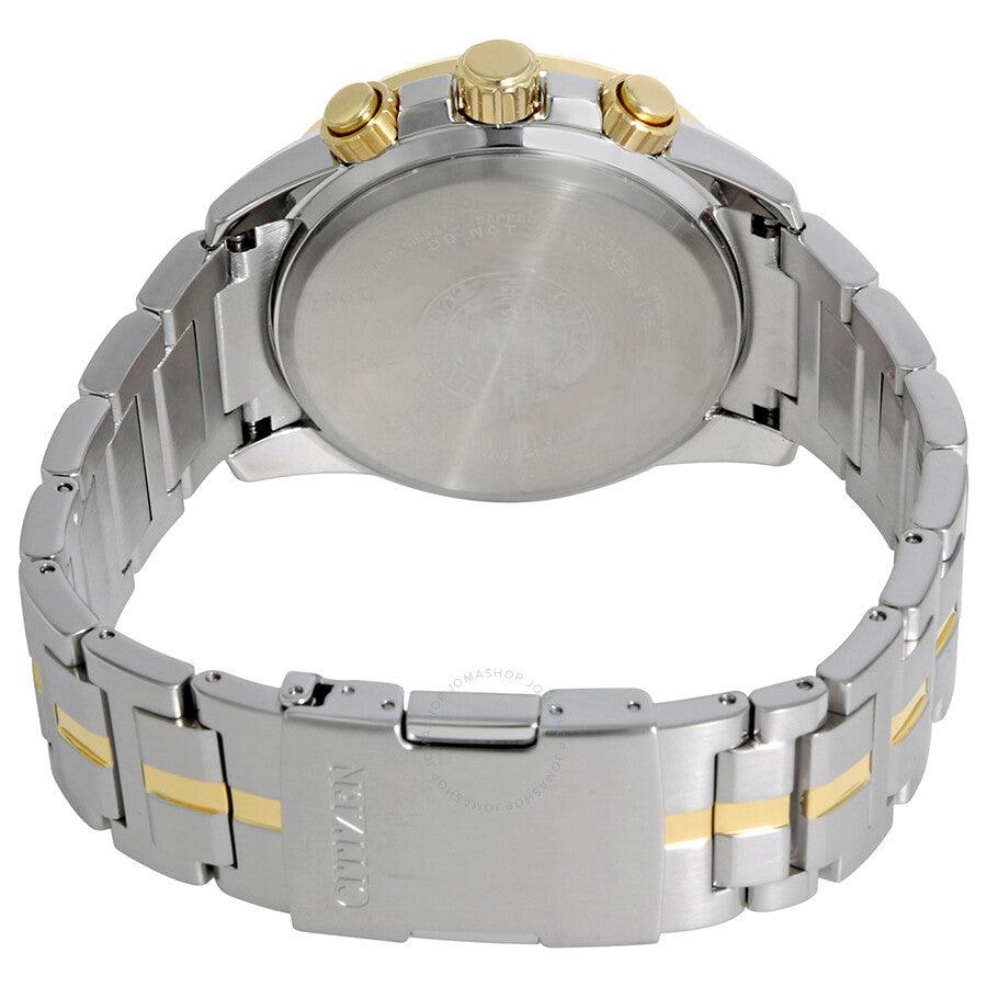 Reloj Citizen PCAT Perpetual Alarm Cronógrafo Cuarzo Esfera Gris Hombre AT4124-51H