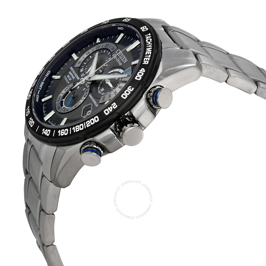 Citizen Perpetual Chrono A-T Eco-Drive Titanium Chronograph Men's Watch AT4010-50E