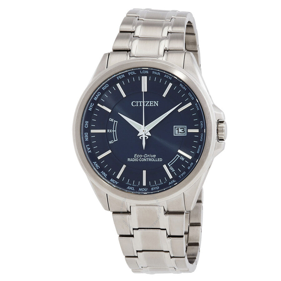 Citizen Perpetual World Time Blue Dial Men's Watch CB0250-84L - The Watches Men & Co