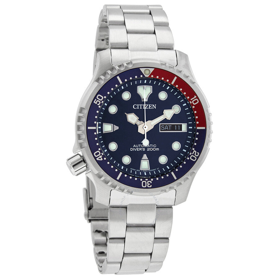 Citizen Promaster Lefty Automatic Blue Dial pepsi Bezel Men's Watch NY0086-83L - Watches of America
