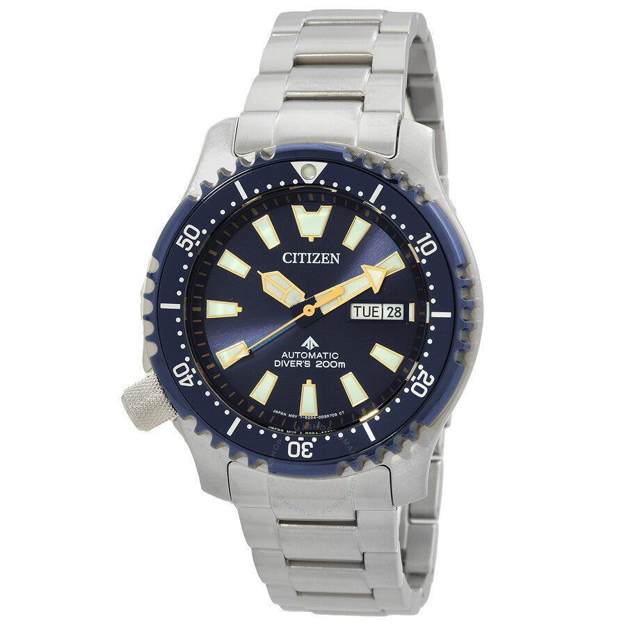 Citizen Promaster Automatic Blue Dial Men's Watch NY0166-60L - The Watches Men & Co