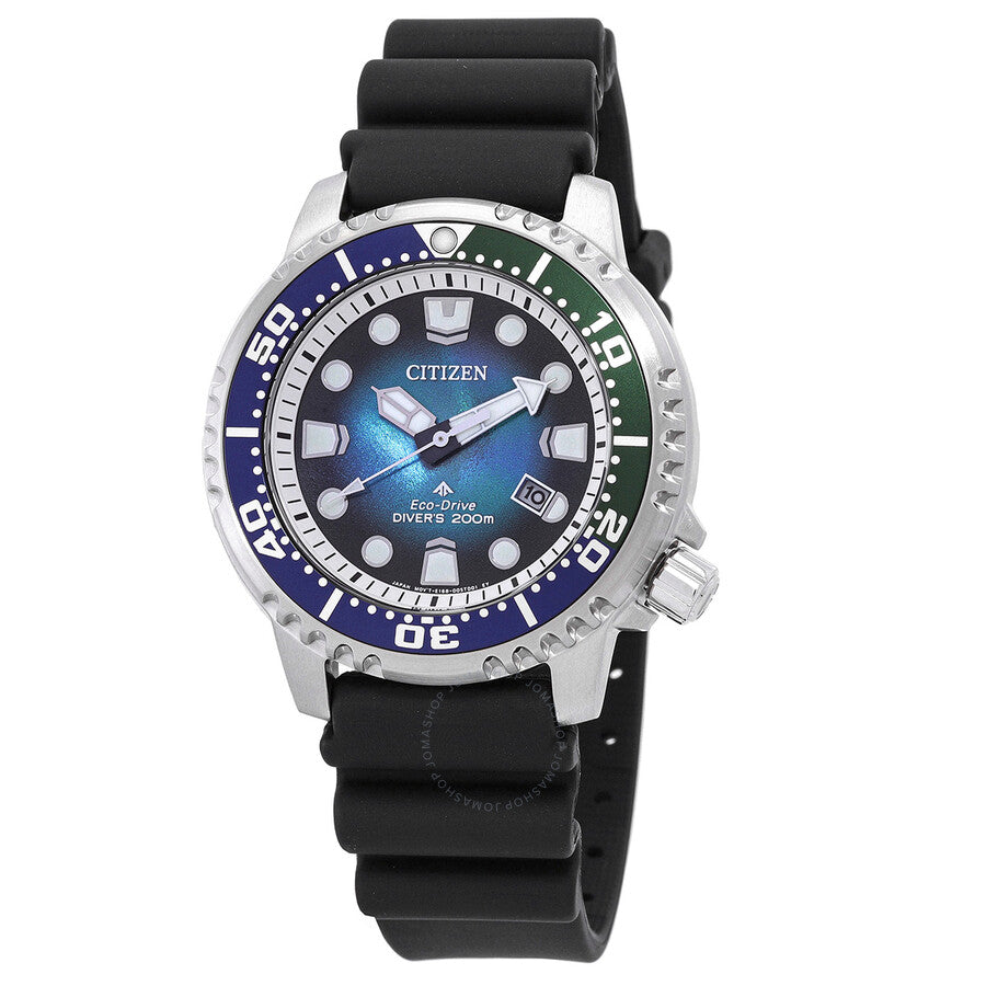Citizen Promaster Dive Eco-Drive Blue Dial Men's Watch BN0166-01L - The Watches Men & Co