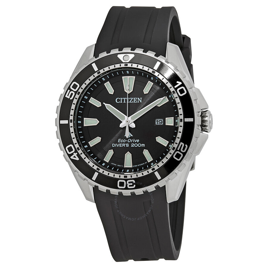 Citizen Promaster Diver Eco-Drive Black Dial Men's Watch BN0190-07E