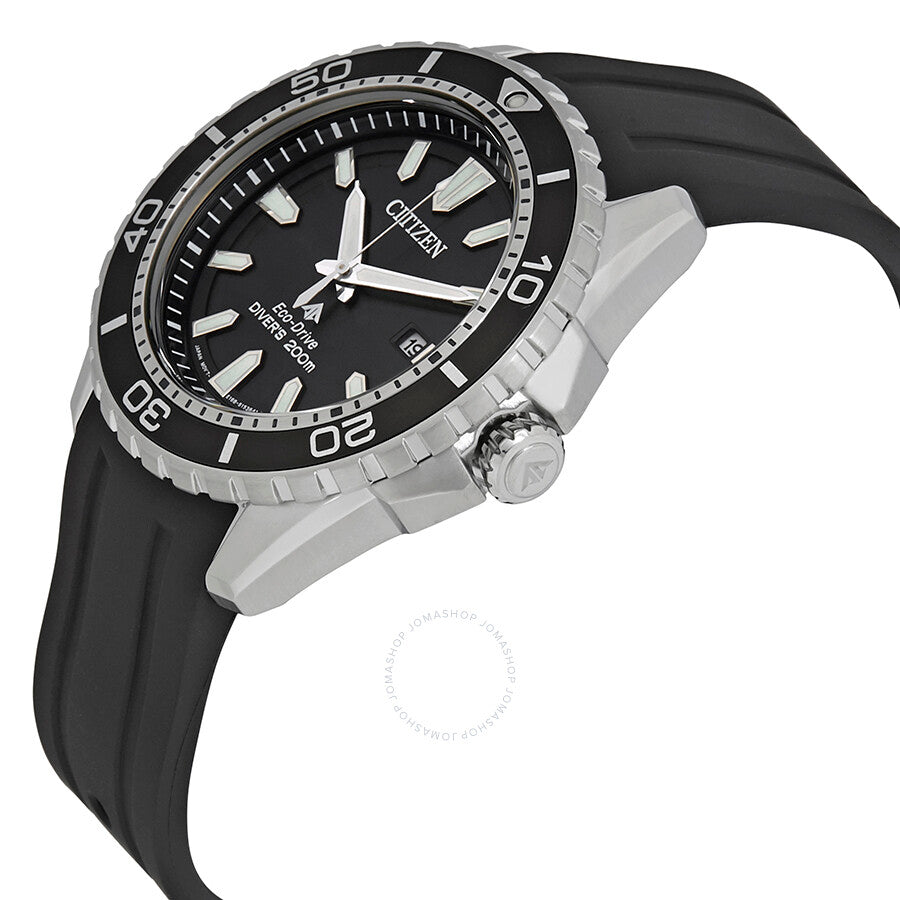 Citizen Promaster Diver Eco-Drive Black Dial Men's Watch BN0190-07E