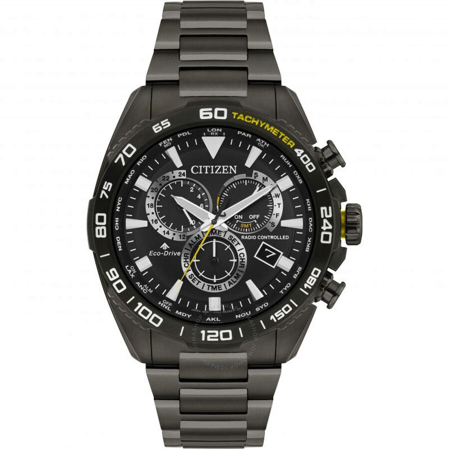 Citizen Promaster Eco-Drive Black Dial Men's Watch CB5037-50E - The Watches Men & Co