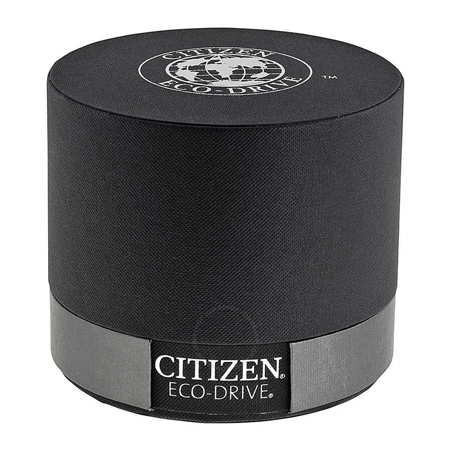 Citizen Proximity Eco Drive Black Dial Leather Men's Watch AT7035-01E
