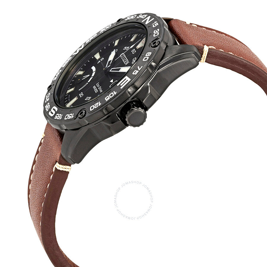Citizen PRT Eco-Drive Black Dial Men's Watch AW7045-09E